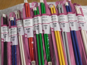 Birch Knitting Needles x 10 Pack 3